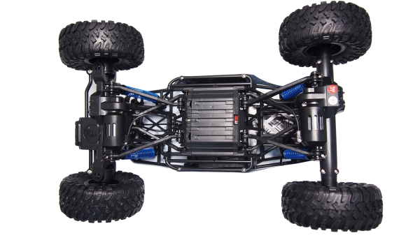 22218 CRAZY-CRAWLER 1:10 4WD RTR LED 1/2prop blau